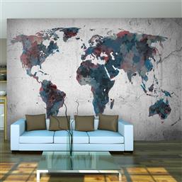 ΦΩΤΟΤΑΠΕΤΣΑΡΙΑ - WORLD MAP ON THE WALL 200X154 POLIHOME