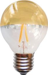 ΛΑΜΠΤΗΡΑΣ LED FILAMENT E14 RETRO 4W 2700K DIMMABLE GOLD POLIHOME από το POLIHOME