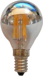 ΛΑΜΠΤΗΡΑΣ LED FILAMENT E14 RETRO 4W 2700K DIMMABLE SILVER POLIHOME από το POLIHOME