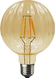 ΛΑΜΠΤΗΡΑΣ LED FILAMENT E27 BARI 6W 2700K DIMMABLE AMBER POLIHOME από το POLIHOME