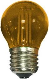 ΛΑΜΠΤΗΡΑΣ LED FILAMENT E27 GLAMO 4W ORANGE POLIHOME