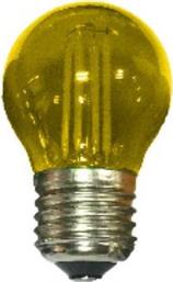 ΛΑΜΠΤΗΡΑΣ LED FILAMENT E27 GLAMO 4W YELLOW POLIHOME