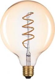 ΛΑΜΠΤΗΡΑΣ LED FILAMENT E27 GLOBE 6W 2700K AMBER POLIHOME