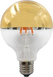 ΛΑΜΠΤΗΡΑΣ LED FILAMENT E27 GLOBE 6W 2700K DIMMABLE GOLD G95 POLIHOME από το POLIHOME