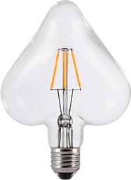 ΛΑΜΠΤΗΡΑΣ LED FILAMENT E27 HEART 6W 2700K DIMMABLE POLIHOME