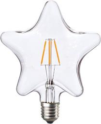 ΛΑΜΠΤΗΡΑΣ LED FILAMENT E27 STAR 6W DIMMABLE POLIHOME