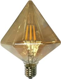 ΛΑΜΠΤΗΡΑΣ LED FILAMENT E27 TRON 6W DIMMABLE AMBER POLIHOME