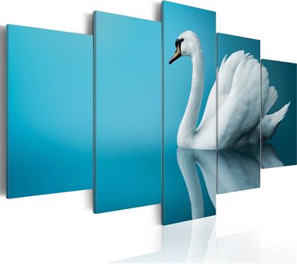 ΠΙΝΑΚΑΣ - A SWAN IN BLUE 100X50 POLIHOME από το POLIHOME
