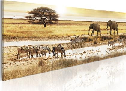 ΠΙΝΑΚΑΣ - AFRICA: AT THE WATERHOLE 135X45 POLIHOME