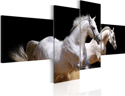 ΠΙΝΑΚΑΣ - ANIMAL WORLD- WHITE HORSES GALLOPING - 100X45 POLIHOME
