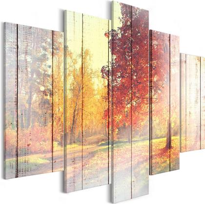 ΠΙΝΑΚΑΣ - AUTUMN SUN (5 PARTS) WIDE 200X100 POLIHOME από το POLIHOME