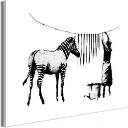 ΠΙΝΑΚΑΣ - BANKSY: WASHING ZEBRA (1 PART) WIDE - 90X60 POLIHOME