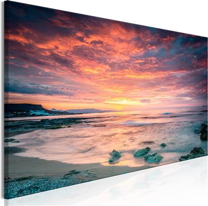 ΠΙΝΑΚΑΣ - BEACH IN CRETE (1 PART) NARROW RED 120X40 POLIHOME