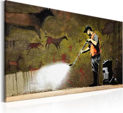 ΠΙΝΑΚΑΣ - CAVE PAINTING BY BANKSY 60X40 POLIHOME από το POLIHOME