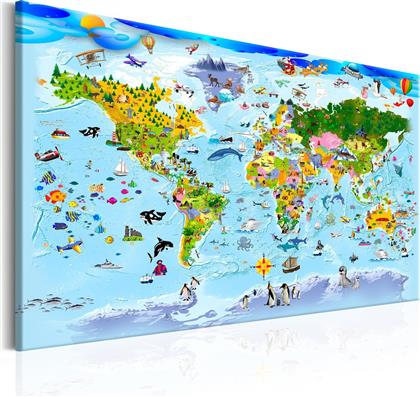 ΠΙΝΑΚΑΣ - CHILDREN'S MAP: COLOURFUL TRAVELS 90X60 POLIHOME