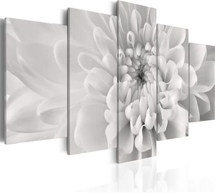 ΠΙΝΑΚΑΣ - DAHLIA FLOWER IN GREY SHADES 200X100 POLIHOME