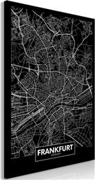 ΠΙΝΑΚΑΣ - DARK MAP OF FRANKFURT (1 PART) VERTICAL - 60X90 POLIHOME