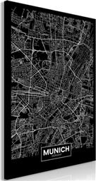 ΠΙΝΑΚΑΣ - DARK MAP OF MUNICH (1 PART) VERTICAL - 60X90 POLIHOME από το POLIHOME