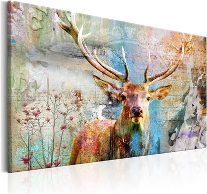 ΠΙΝΑΚΑΣ - DEER ON WOOD 90X60 POLIHOME