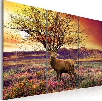 ΠΙΝΑΚΑΣ - FANCY ANTLER - TRIPTYCH - 90X60 POLIHOME