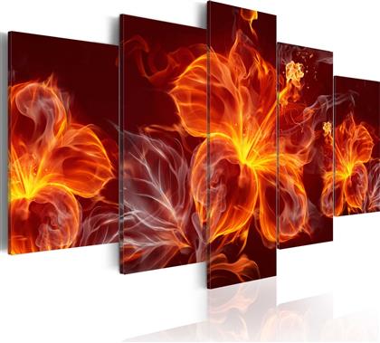 ΠΙΝΑΚΑΣ - FIERY FLOWERS 200X100 POLIHOME