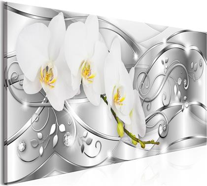 ΠΙΝΑΚΑΣ - FLOWERING (1 PART) NARROW SILVER 120X40 POLIHOME