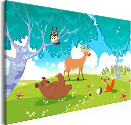 ΠΙΝΑΚΑΣ - FRIENDLY ANIMALS (1 PART) WIDE 90X60 POLIHOME