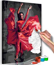 ΠΙΝΑΚΑΣ ΓΙΑ ΝΑ ΤΟΝ ΖΩΓΡΑΦΙΖΕΙΣ - RED DRESS 40X60 POLIHOME από το POLIHOME