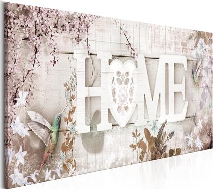 ΠΙΝΑΚΑΣ - HOME AND HUMMINGBIRDS (1 PART) BEIGE NARROW 150X50 POLIHOME