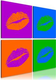 ΠΙΝΑΚΑΣ - KISSES: POP ART 80X80 POLIHOME