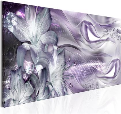 ΠΙΝΑΚΑΣ - LILIES AND WAVES (1 PART) NARROW PALE VIOLET 150X50 POLIHOME