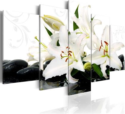 ΠΙΝΑΚΑΣ - LILIES AND ZEN STONES 200X100 POLIHOME