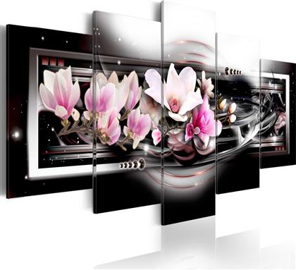 ΠΙΝΑΚΑΣ - MAGNOLIAS ON A BLACK BACKGROUND 100X50 POLIHOME