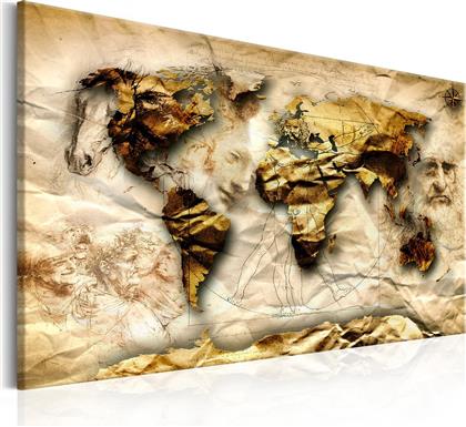 ΠΙΝΑΚΑΣ - MAP: LEONARDO DA VINCI INSPIRATION 90X60 POLIHOME