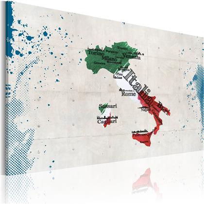 ΠΙΝΑΚΑΣ - MAP OF ITALY 90X60 POLIHOME