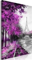 ΠΙΝΑΚΑΣ - PARIS CHANNEL (1 PART) VERTICAL PINK - 60X90 POLIHOME