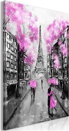 ΠΙΝΑΚΑΣ - PARIS RENDEZ-VOUS (1 PART) VERTICAL PINK - 60X90 POLIHOME