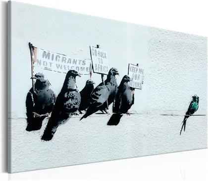 ΠΙΝΑΚΑΣ - PROTESTING BIRDS BY BANKSY 60X40 POLIHOME από το POLIHOME