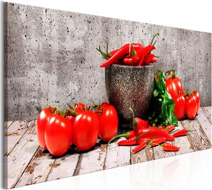 ΠΙΝΑΚΑΣ - RED VEGETABLES (1 PART) CONCRETE NARROW 120X40 POLIHOME