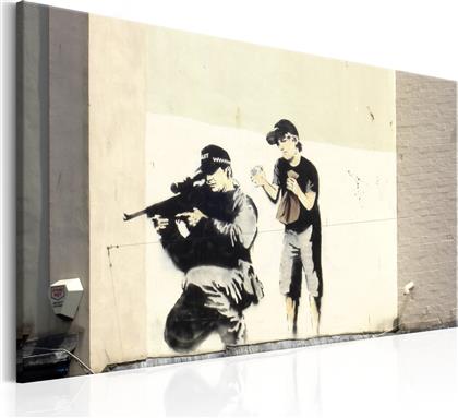 ΠΙΝΑΚΑΣ - SNIPER AND CHILD BY BANKSY 60X40 POLIHOME