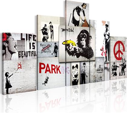 ΠΙΝΑΚΑΣ - STREET CRIMES: BANKSY ART 200X100 POLIHOME από το POLIHOME