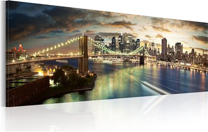 ΠΙΝΑΚΑΣ - THE EAST RIVER AT NIGHT 120X40 POLIHOME