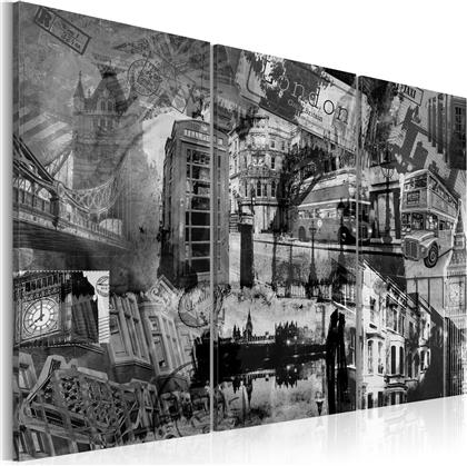 ΠΙΝΑΚΑΣ - THE ESSENCE OF LONDON - TRIPTYCH 60X40 POLIHOME