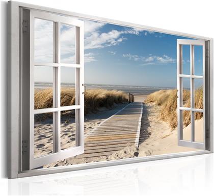 ΠΙΝΑΚΑΣ - WINDOW: VIEW OF THE BEACH 90X60 POLIHOME από το POLIHOME