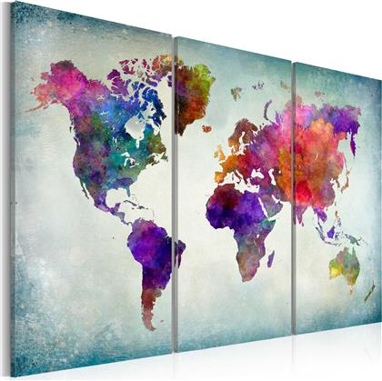 ΠΙΝΑΚΑΣ - WORLD IN COLORS 60X40 POLIHOME από το POLIHOME