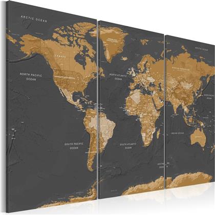 ΠΙΝΑΚΑΣ - WORLD MAP: MODERN AESTHETICS 120X80 POLIHOME από το POLIHOME