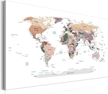 ΠΙΝΑΚΑΣ - WORLD MAP: WHERE TODAY? 120X80 POLIHOME
