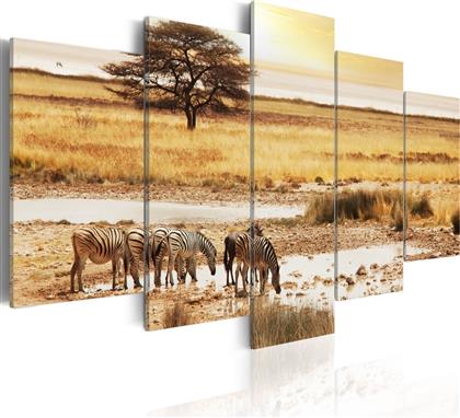 ΠΙΝΑΚΑΣ - ZEBRAS ON A SAVANNAH 200X100 POLIHOME