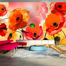 ΤΑΠΕΤΣΑΡΙΑ XXL - VELVET POPPIES 500X280 POLIHOME