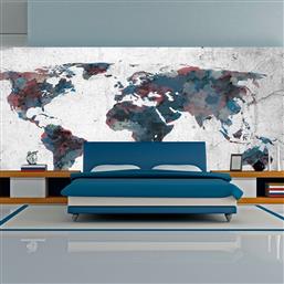 ΤΑΠΕΤΣΑΡΙΑ XXL - WORLD MAP ON THE WALL 550X270 POLIHOME